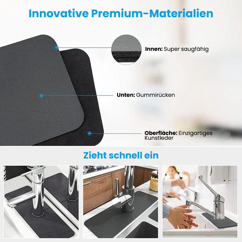 Waterproof Sink Faucet Mat Protector