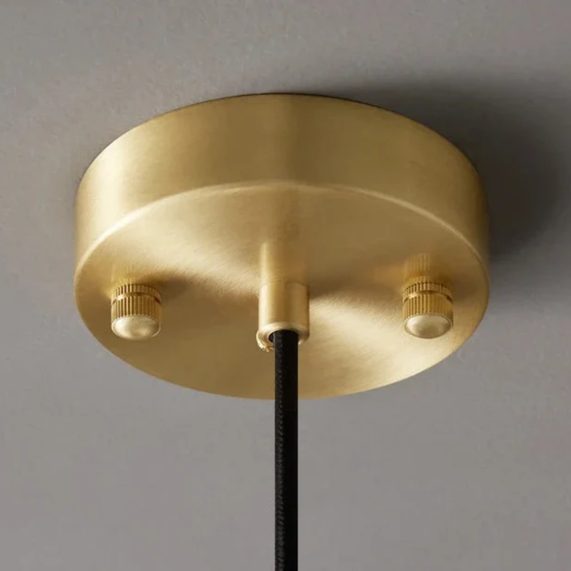 Elegant Stone Pendant LED Lamp