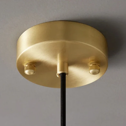 Elegant Stone Pendant LED Lamp