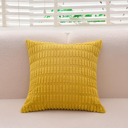 Soft Ridge Sofa Pillow Covers