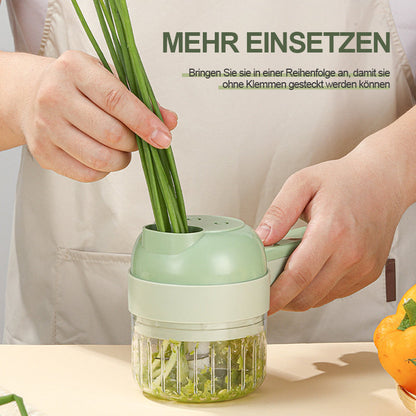 Simple Automatic Garlic Crusher Press