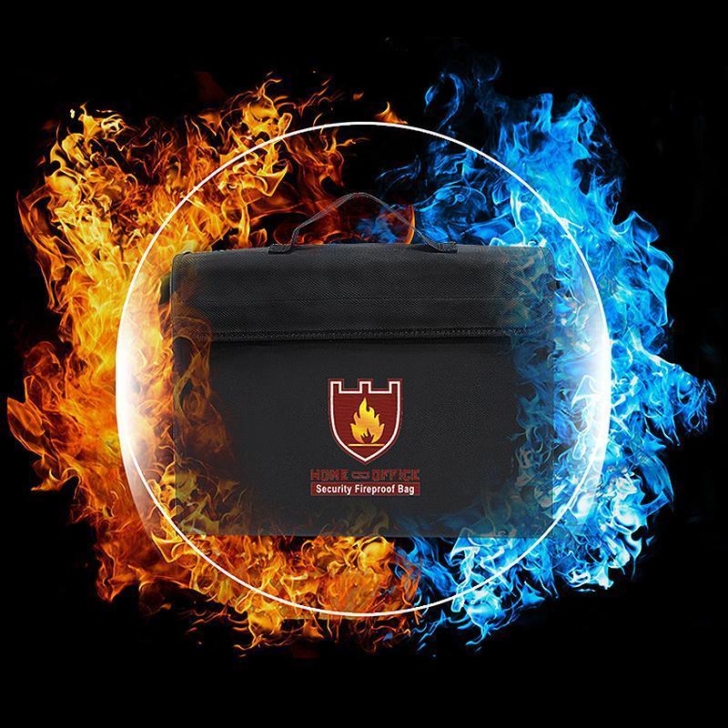Fireproof Office Document Storage Bag