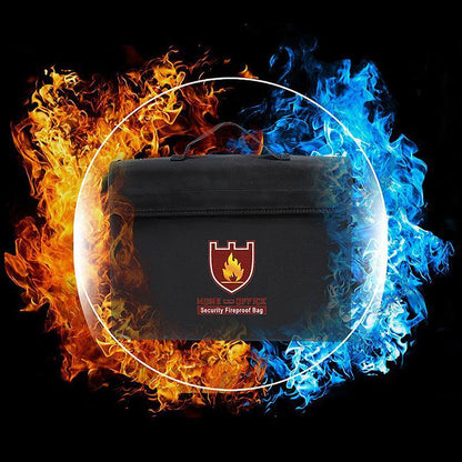 Fireproof Office Document Storage Bag