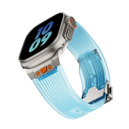 Clear Flexible Apple Watch Strap