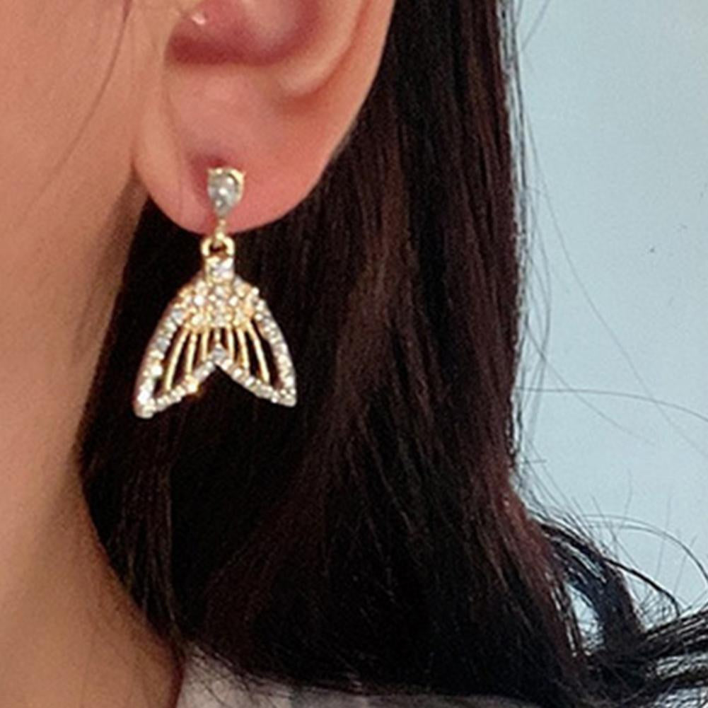Dainty Crystal Teardrop Earrings - Luxicro