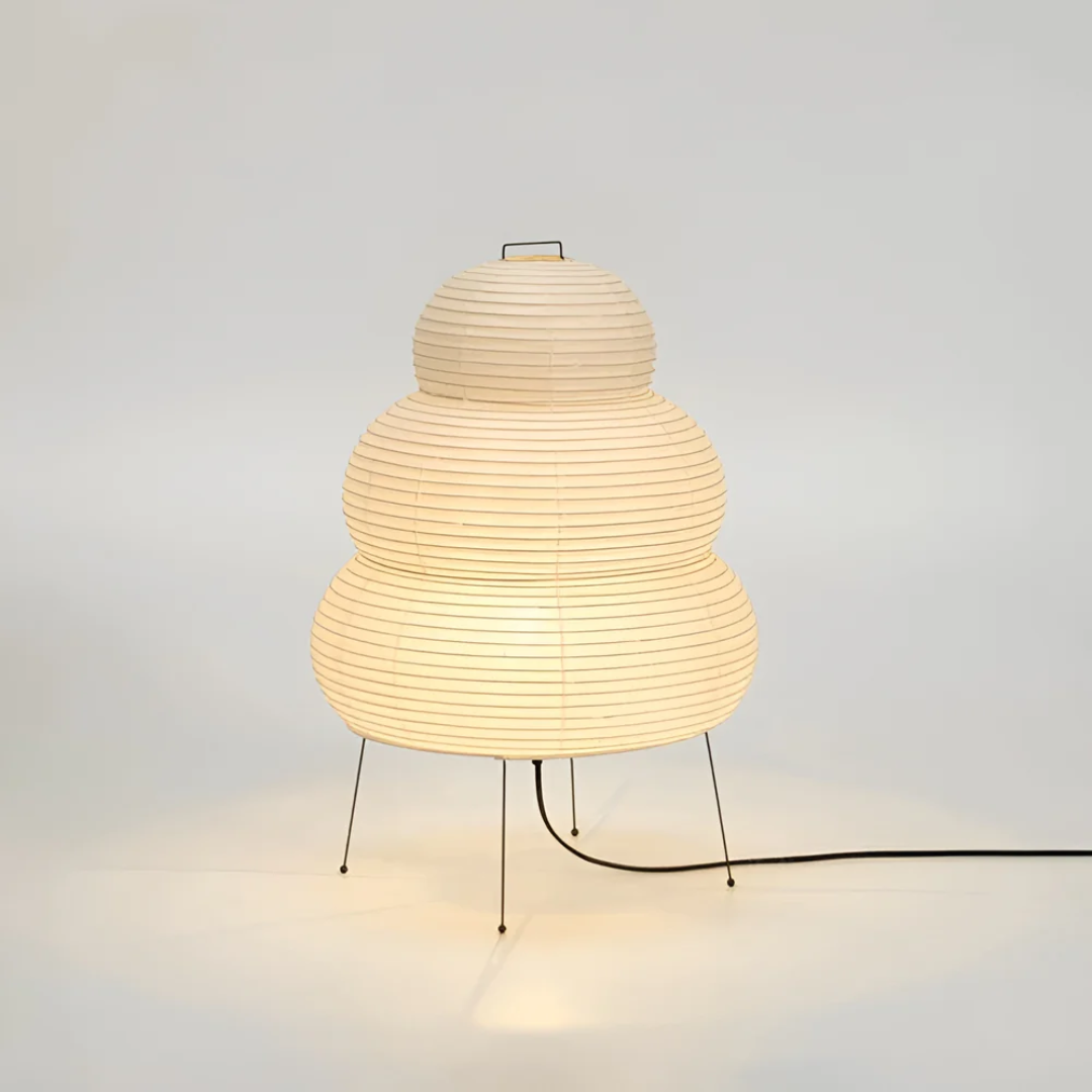 Classic Oriental Paper Shade Lamp