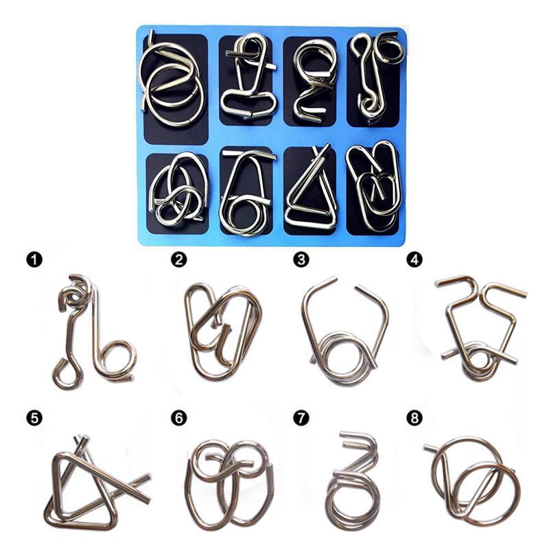 Unique Metal Brainteaser Ring