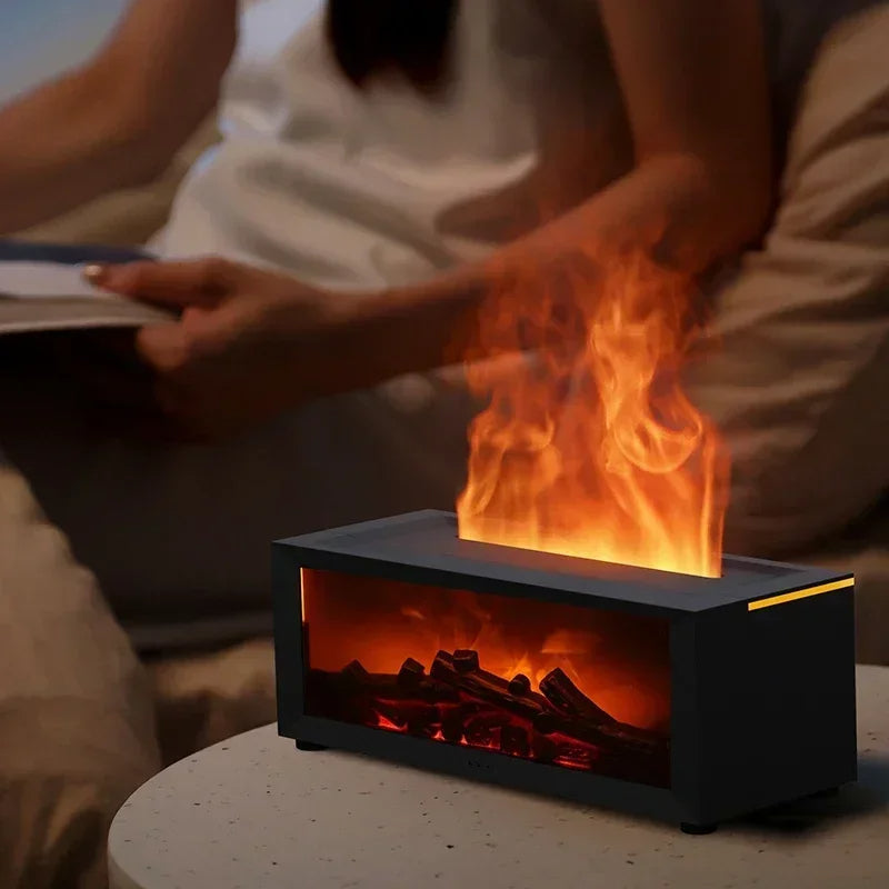 Cozy Electric Flame Fireplace Room Air Diffuser