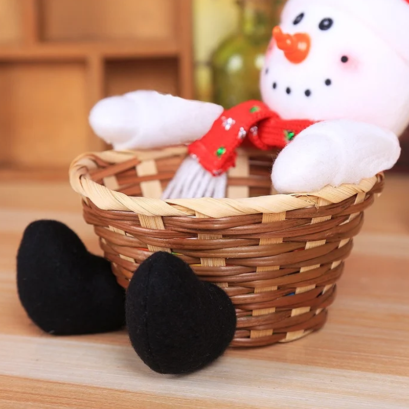 Holiday Sweet Woven Gift Basket