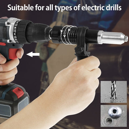 Cordless Rechargeable Power Drill Kit