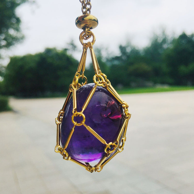Shiny Stone Gem Necklace