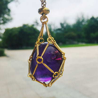 Shiny Stone Gem Necklace