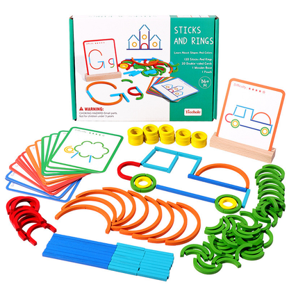 Colorful Learning Construction Blocks - Luxicro