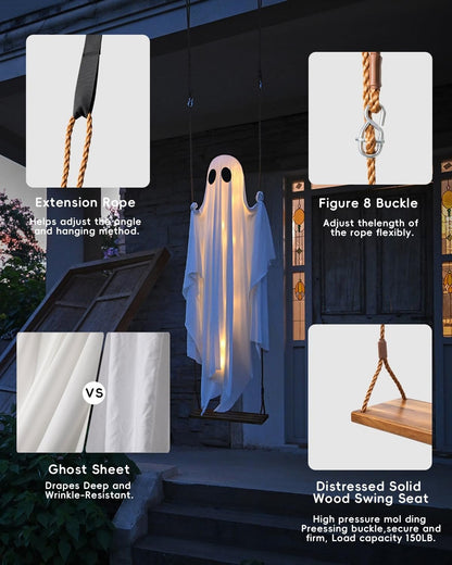 Creepy Halloween Outdoor Decor Kit