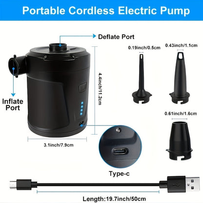 Compact Travel Air Compressor for Easy Inflation