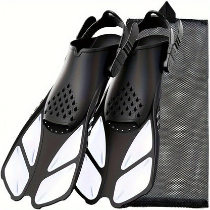 Compact Unisex Snorkel Fins for Travel