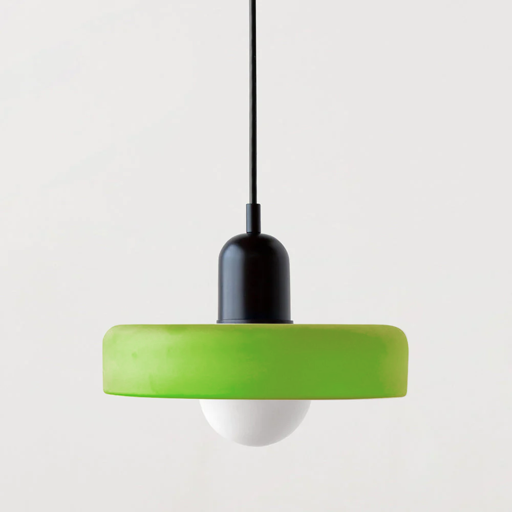 Vibrant Glass Pendant Light in Modern Design