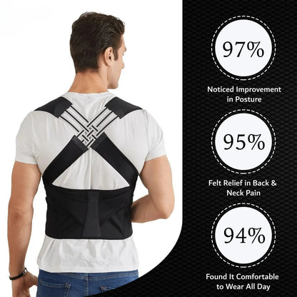Comfortable Back Straightening Support Belt - Luxicro