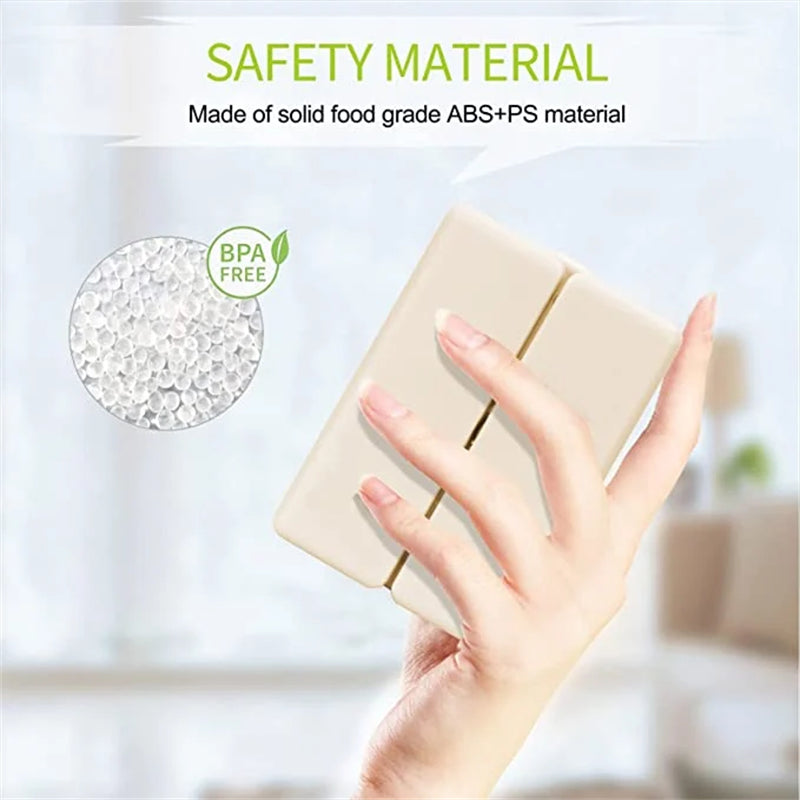 Compact 7 Compartment Travel Pill Case Box