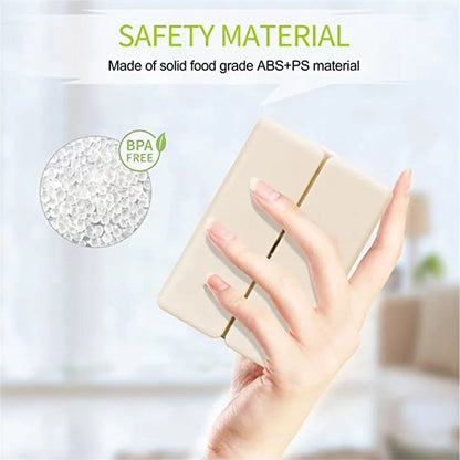 Compact 7 Compartment Travel Pill Case Box