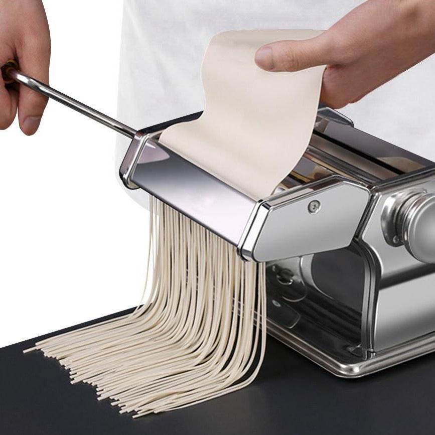 Simple Handheld Stainless Steel Pasta Machine - Luxicro