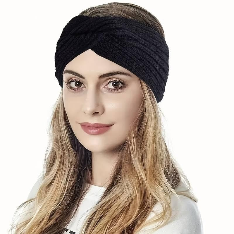 Soft Cozy Beanie Headband Set