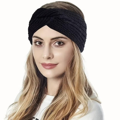 Soft Cozy Beanie Headband Set