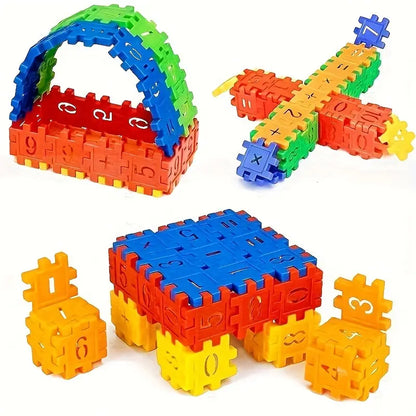 Educational Wooden Math Blocks