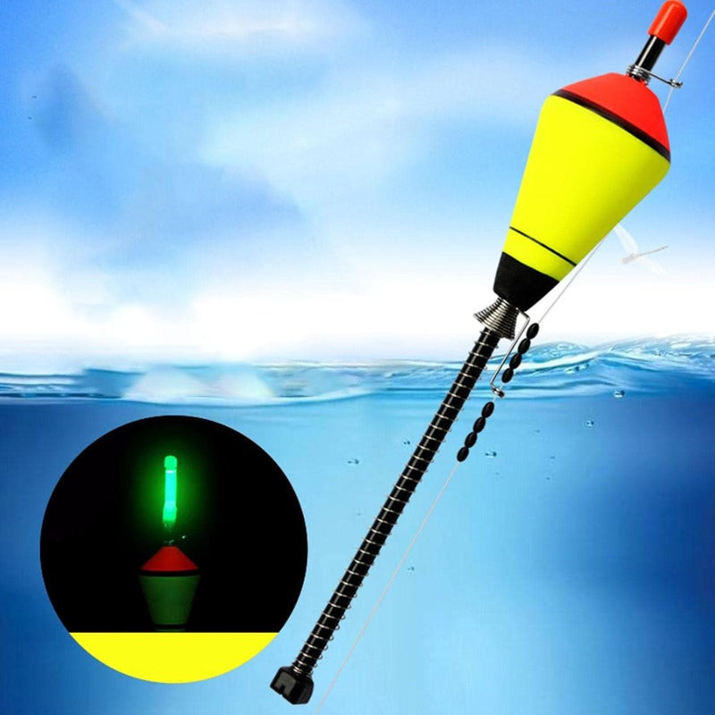 Precise Auto Fishing Float with Durable Carbon Rod