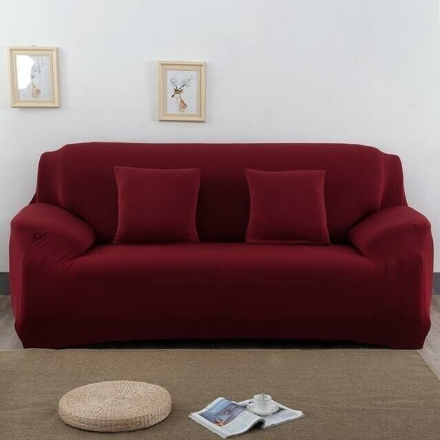 Universal Sofa Stretch Cover - Plain Colors