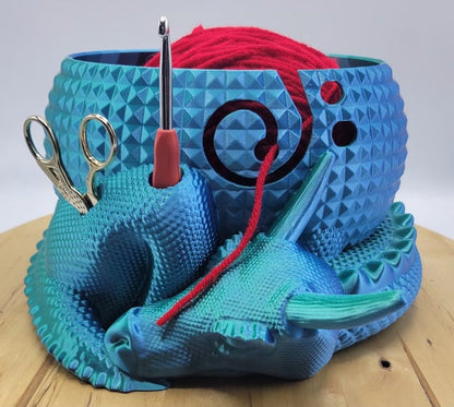 Large Fantasy Dragon Fibre Basket