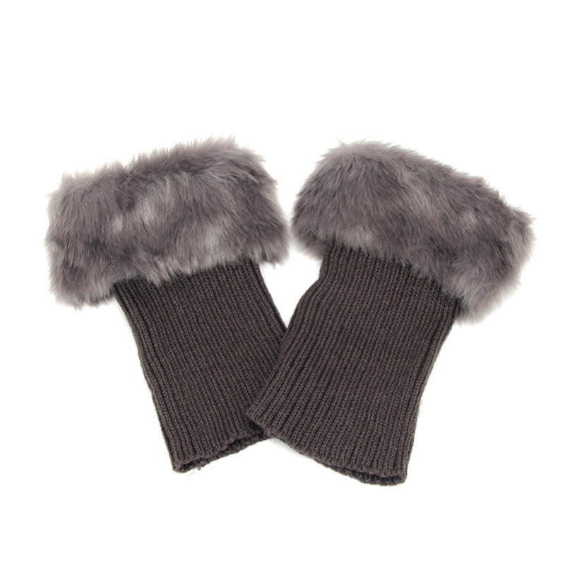 Cozy FurryLegs - Soft and Stylish Winter Leg Warmers