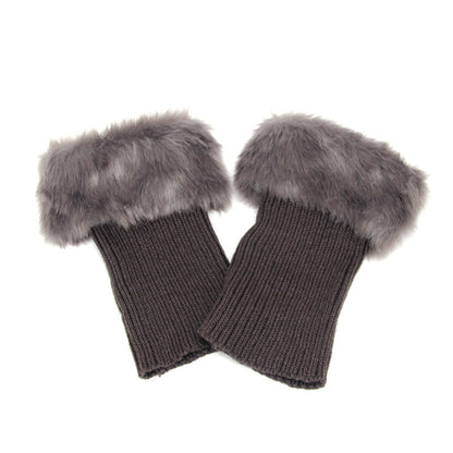 Cozy FurryLegs - Soft and Stylish Winter Leg Warmers