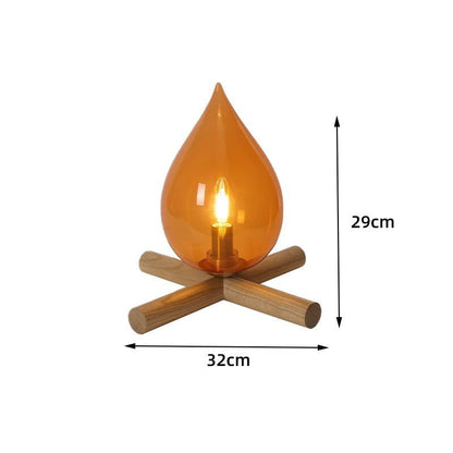 Soft Ambient Table Lamp with LED Light