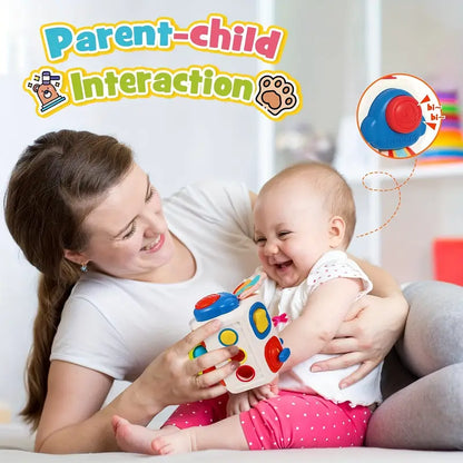 Vibrant Educational Baby Block Toy