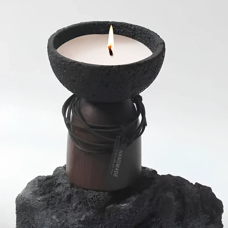 Cozy Bronze Candle Table Holder - Luxicro