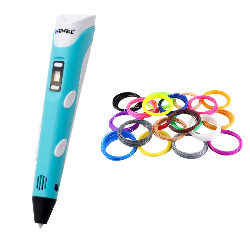 Fun 3D Printing Pen for Kids - 20 Colors Included - Luxicro
