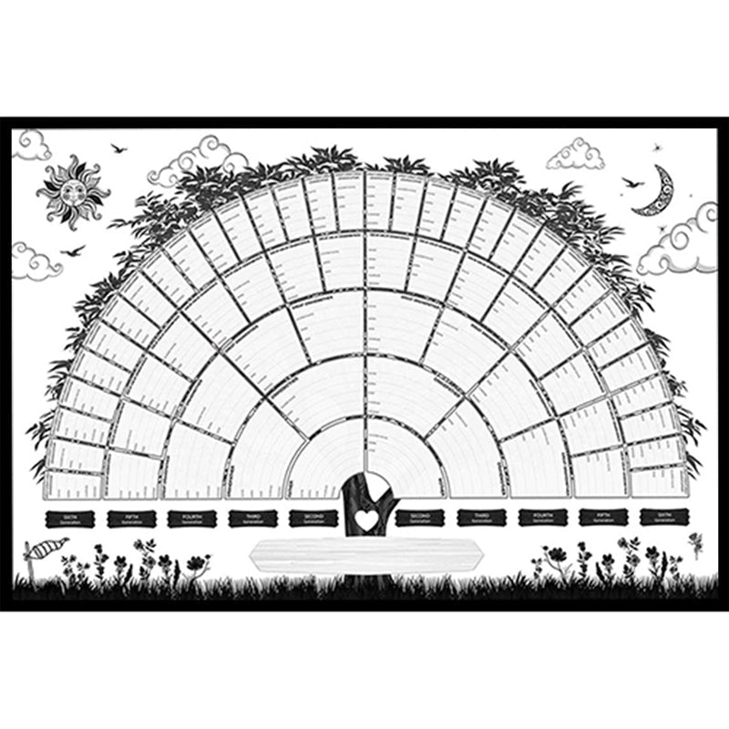 Custom Family Tree Wall Art Canvas Print