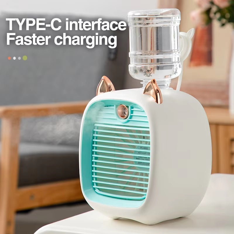 Compact Rechargeable Mini Fan