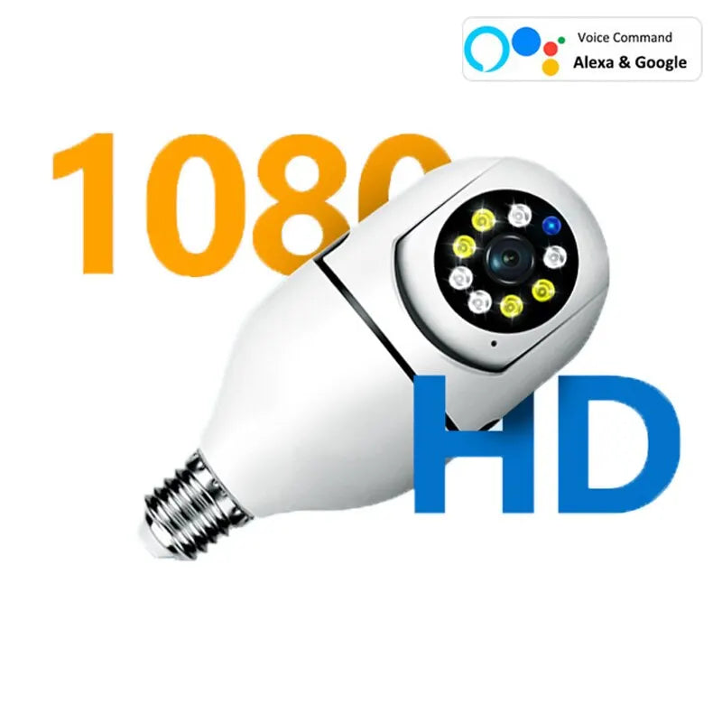 Smart Home Security Camera with Night Vision and Alexa