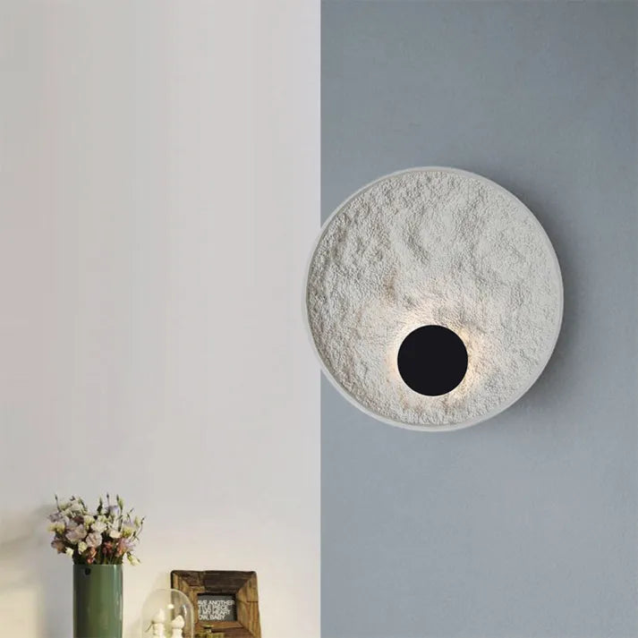 Round Glass Globe Wall Light