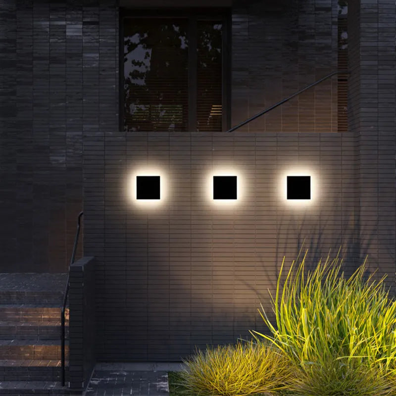 Modern Waterproof LED Outdoor Wall Lamp