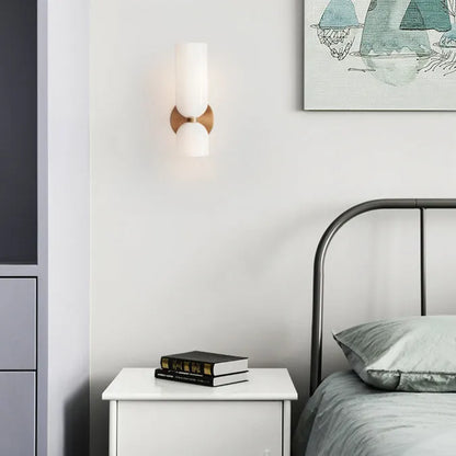 Contemporary Double Glow Wall Light