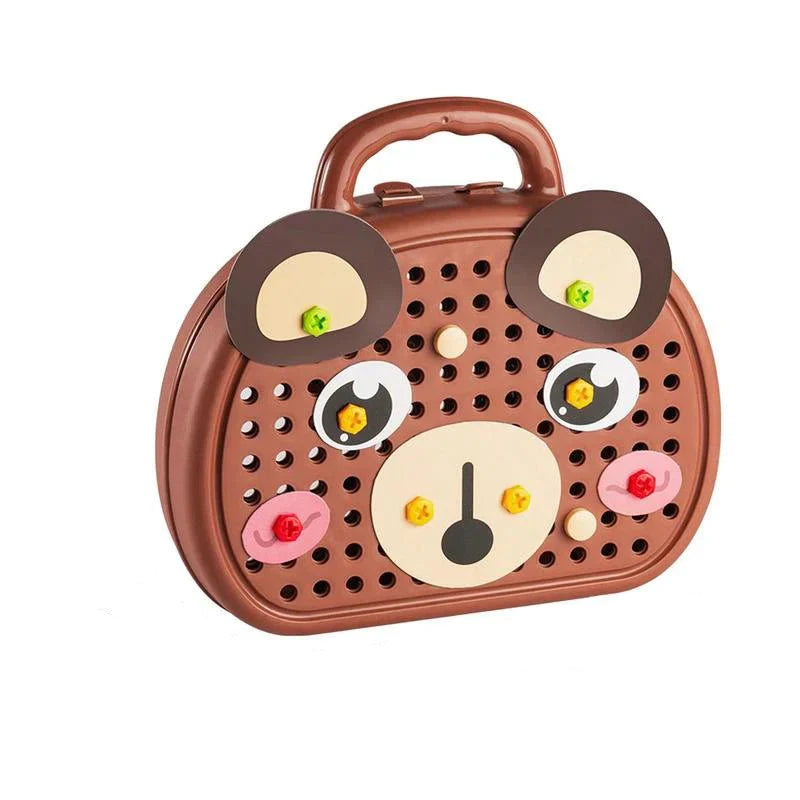 Children's Art Supply Box for Fun Crafting - Luxicro