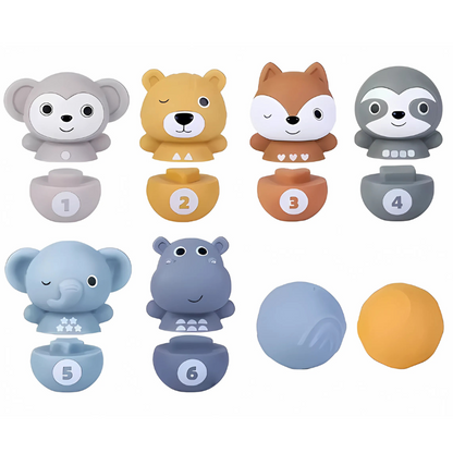Vibrant Collectible Zoo Figurines - Luxicro