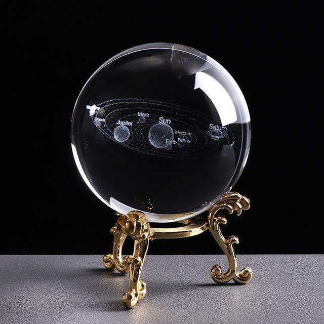 Beautiful Round Glass Ornament