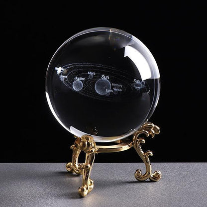 Beautiful Round Glass Ornament