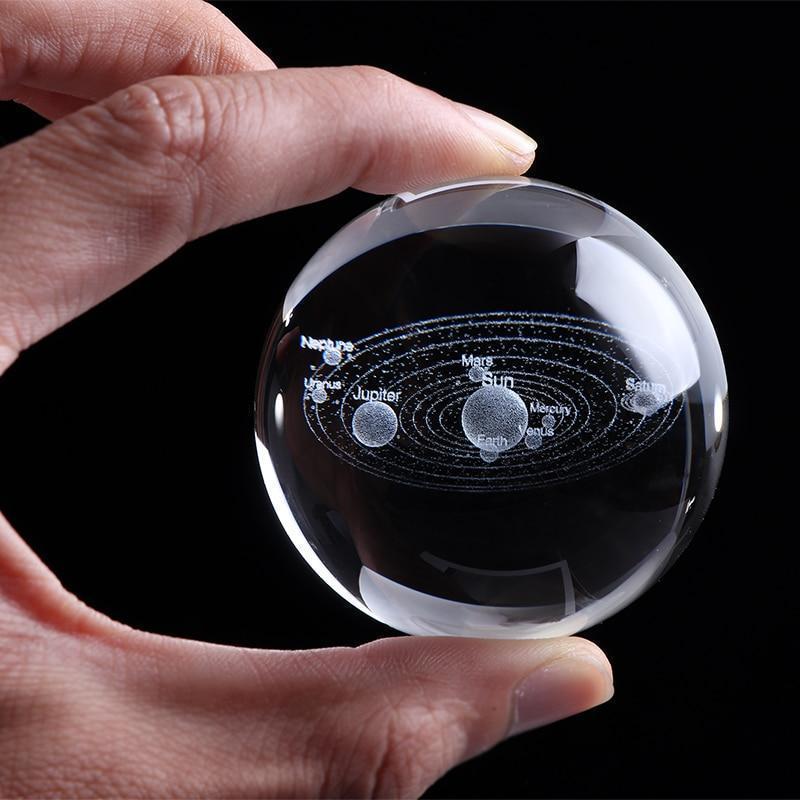 Beautiful Round Glass Ornament