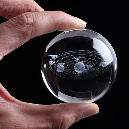 Beautiful Round Glass Ornament