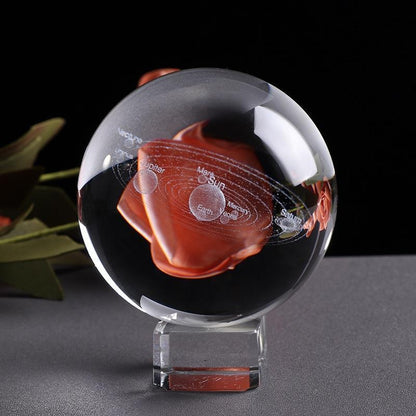 Beautiful Round Glass Ornament